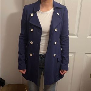 BIRD Trench coat with white buttons